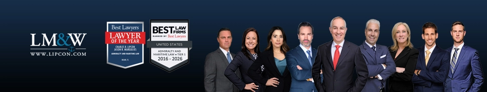Lipcon Maritime lawyers banner